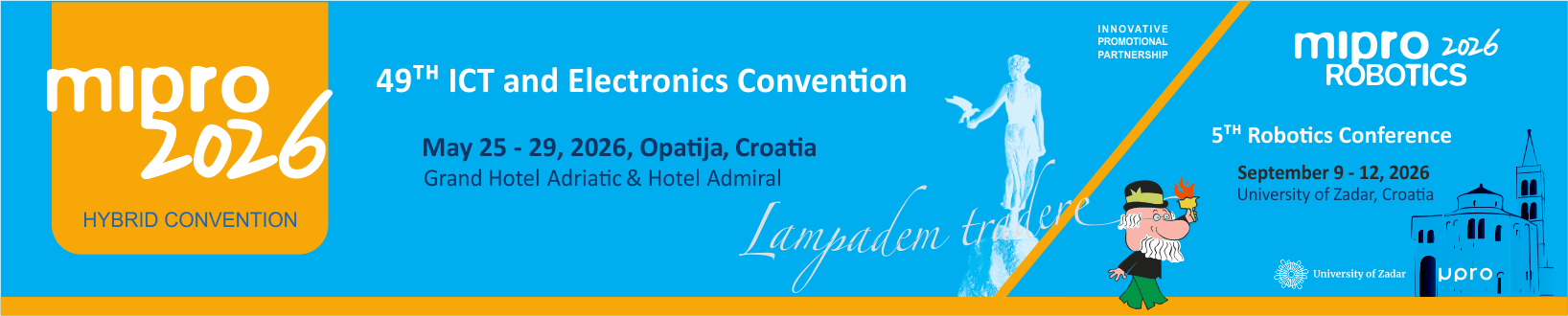 MIPRO 2026 Robotics Banner